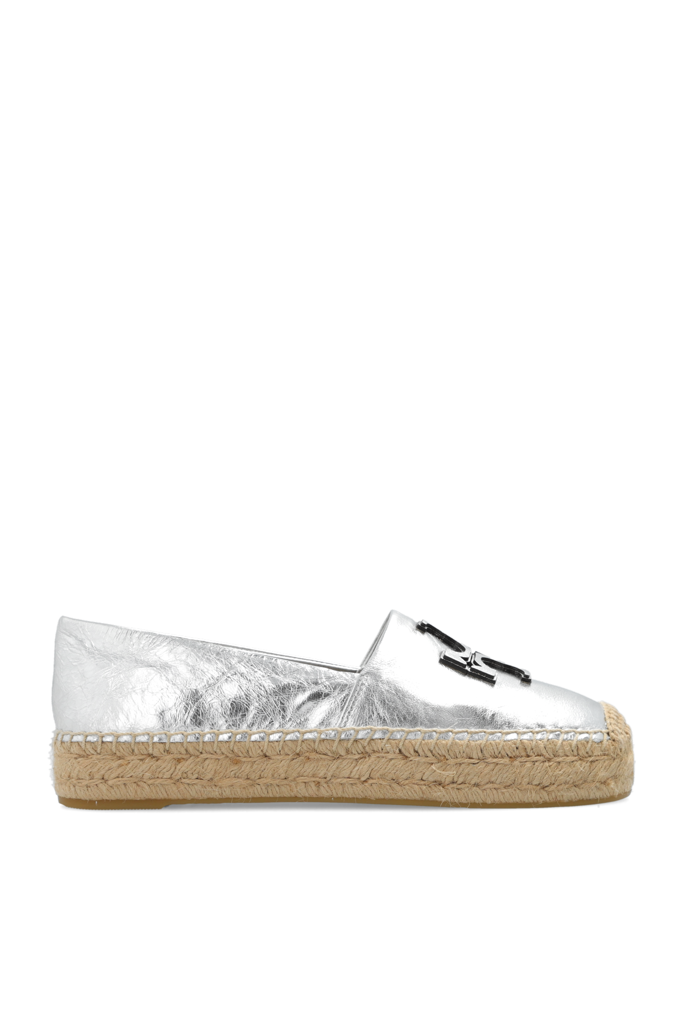 Tory burch silver outlet espadrilles